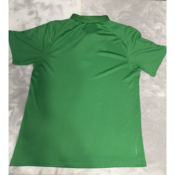 The North Face Mens FlashDry Green Polo Shirt Size L Polyester - Picture 2 of 12